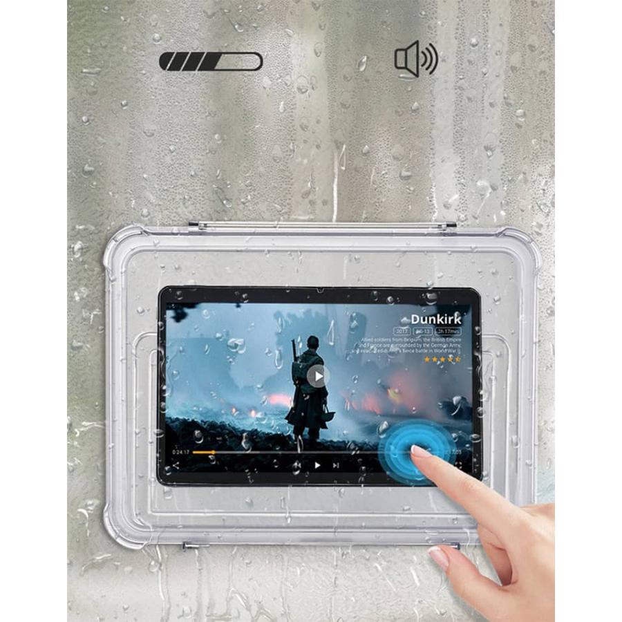 防水 タブレット ケース スタンド 壁掛け 卓上 iPad アイパッド 防水