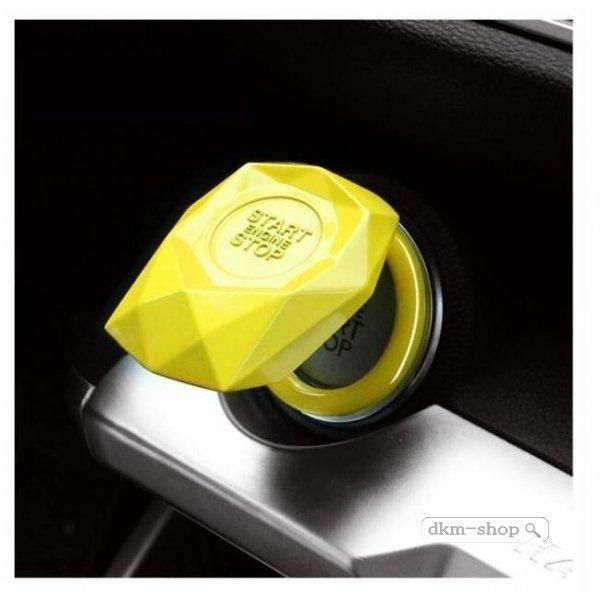 エンジンスタート車用エンジンボタンカバーカバーボタンスタートボタンリングボタンリングカバー内装プッシュボタン |  | 10