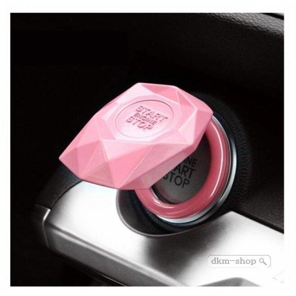 エンジンスタート車用エンジンボタンカバーカバーボタンスタートボタンリングボタンリングカバー内装プッシュボタン |  | 11