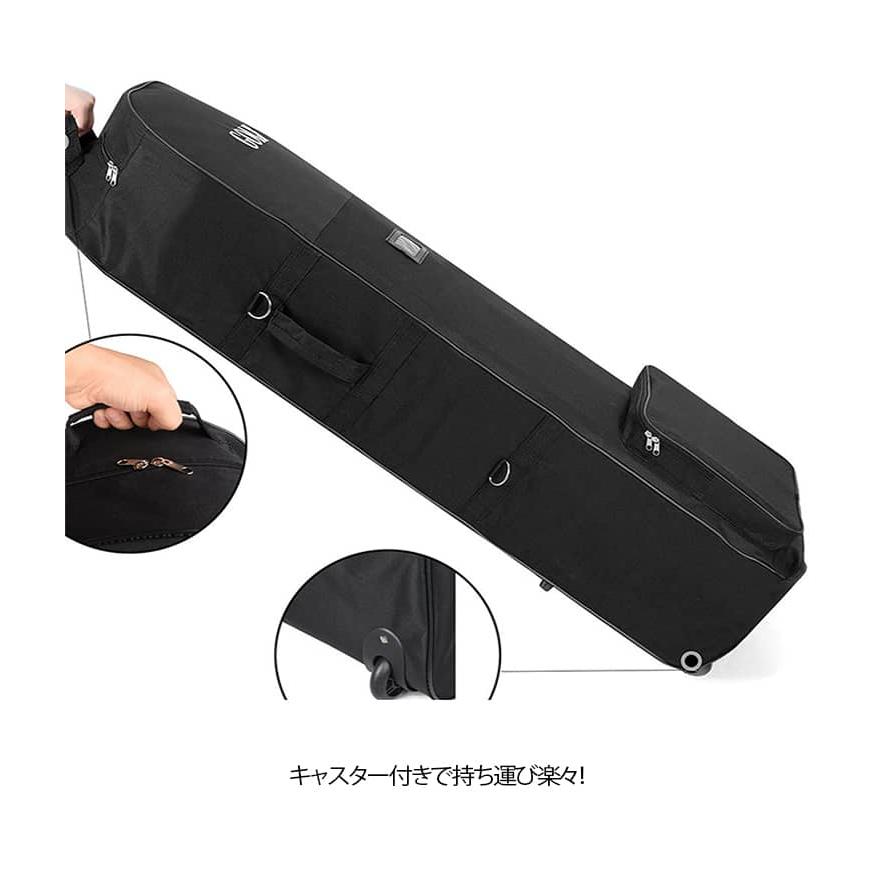 ゴルフバッグ カバー 飛行機 トラベルカバー キャスター付き