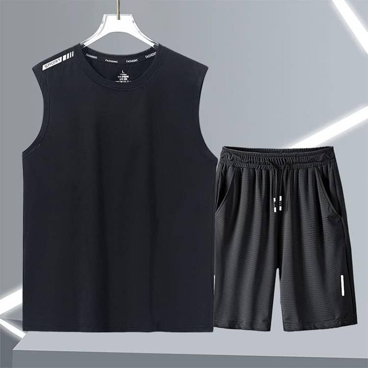 ノースリーブ ショートパンツ セットアップ メンズ タンクトップ 袖