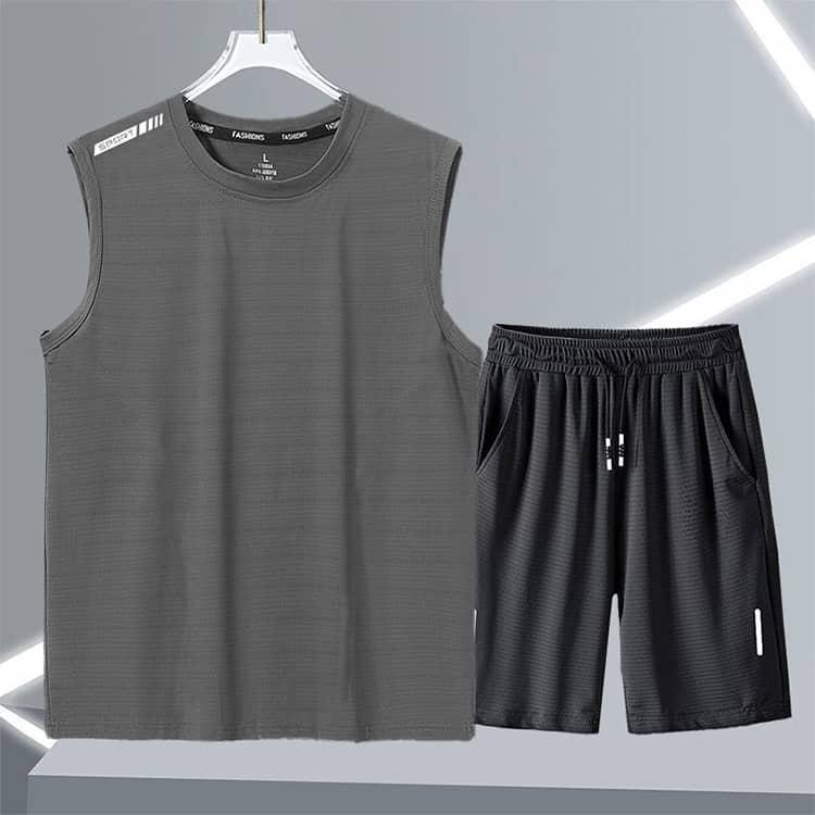 ノースリーブ ショートパンツ セットアップ メンズ タンクトップ 袖