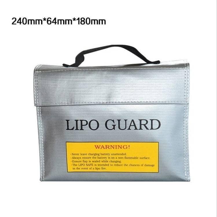 耐火バッグ リポバッテリーケース 240*180*64mm 2点セット セーフティーバッグ 耐火 袋 リポバッテリー保管バッグ 防火バッグ バッテリー |  | 06