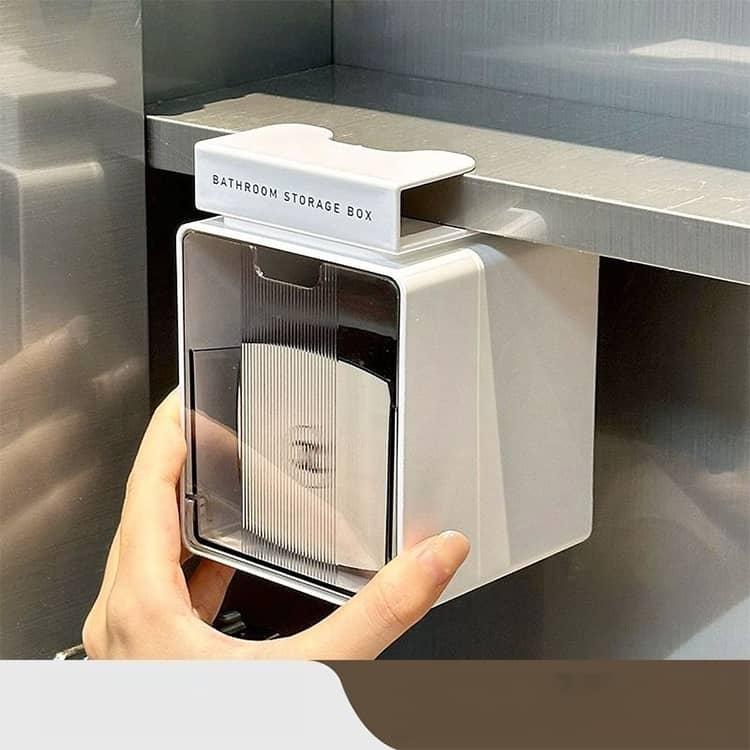 3個セット 収納ボックス ミラーキャビネット 吊り下げ 棚下 フック式 吊り下げ式 穴あけ不要 工具不要 洗面所 コスメ収納 浴室 バスルーム 引き出 |  | 06