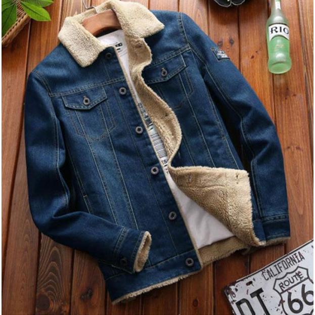 裏ボア Gジャン 長袖 デニムジャケット メンズ ゆったり ジージャン