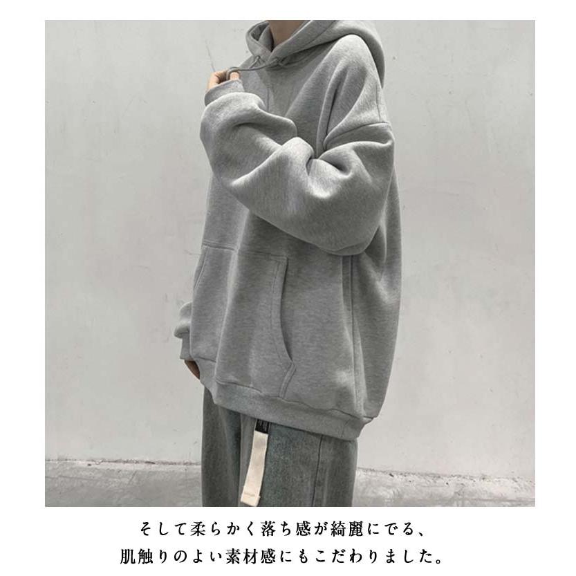 オーバーサイズ パーカー メンズ カジュアル プルオーバー ビッグ