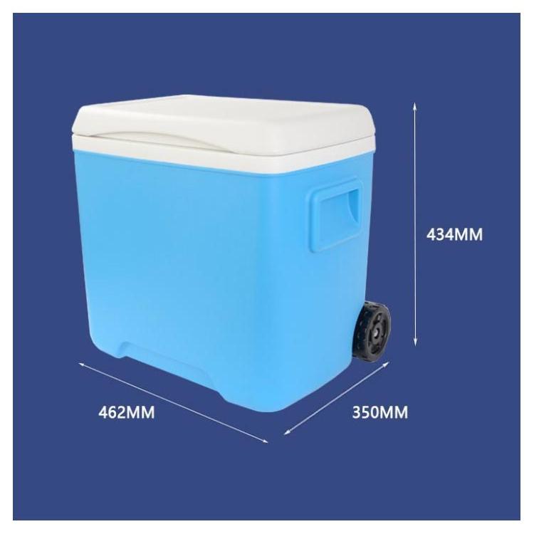 クーラーボックス 大型 キャスター付き コンパクト 30L ハンドル付き 保冷 クーラーバッグ クーラーバスケット 保冷バッグ 大容量 便利 クーラーの画像