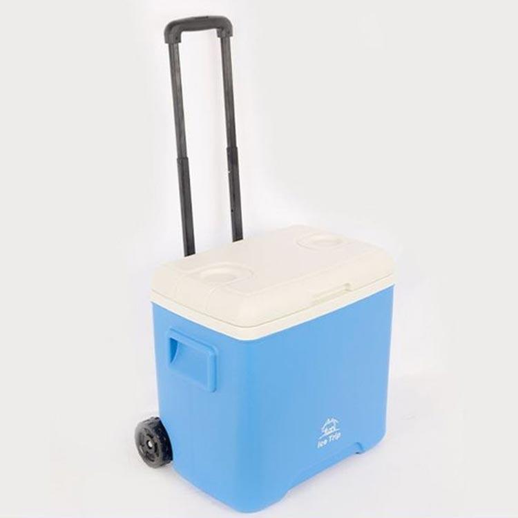 クーラーボックス 大型 キャスター付き コンパクト 30L ハンドル付き 保冷 クーラーバッグ クーラーバスケット 保冷バッグ 大容量 便利 クーラーの画像