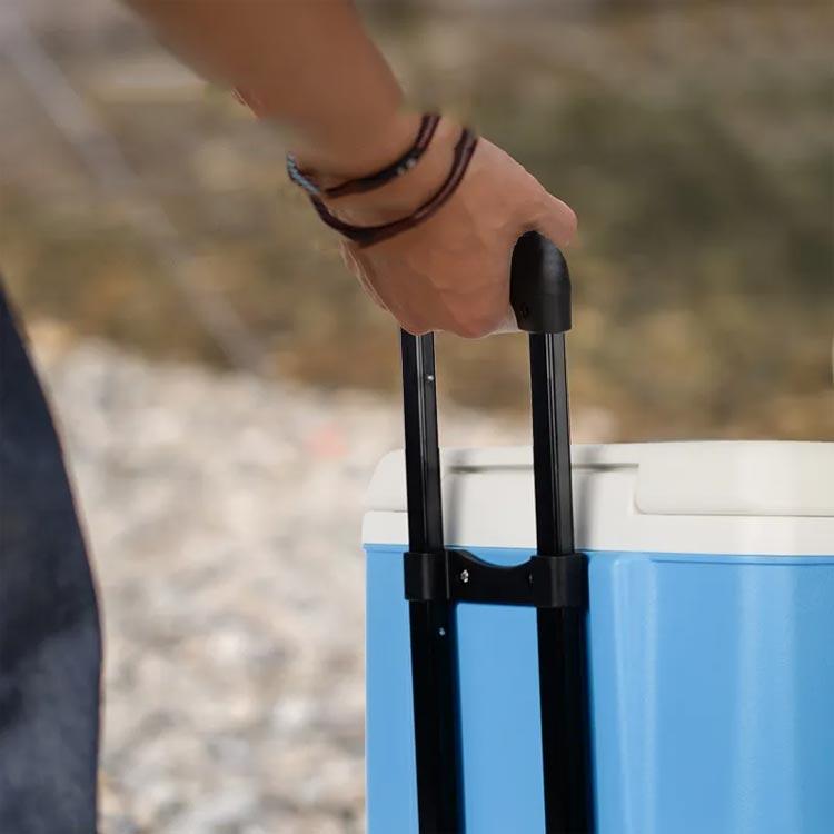 クーラーボックス 大型 キャスター付き コンパクト 30L ハンドル付き 保冷 クーラーバッグ クーラーバスケット 保冷バッグ 大容量 便利 クーラーの画像