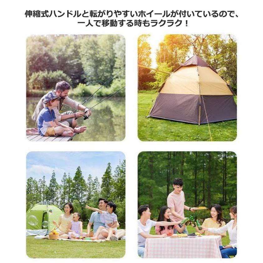 クーラーボックス 大型 キャスター付き コンパクト 30L ハンドル付き 保冷 クーラーバッグ クーラーバスケット 保冷バッグ 大容量 便利 クーラーの画像