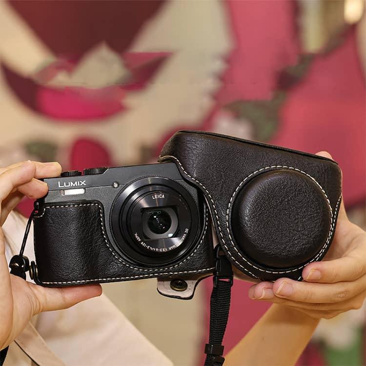 LUMIX DC-TZ99 ケース フィルム付き ZS99 カメラケース Panasonic PU