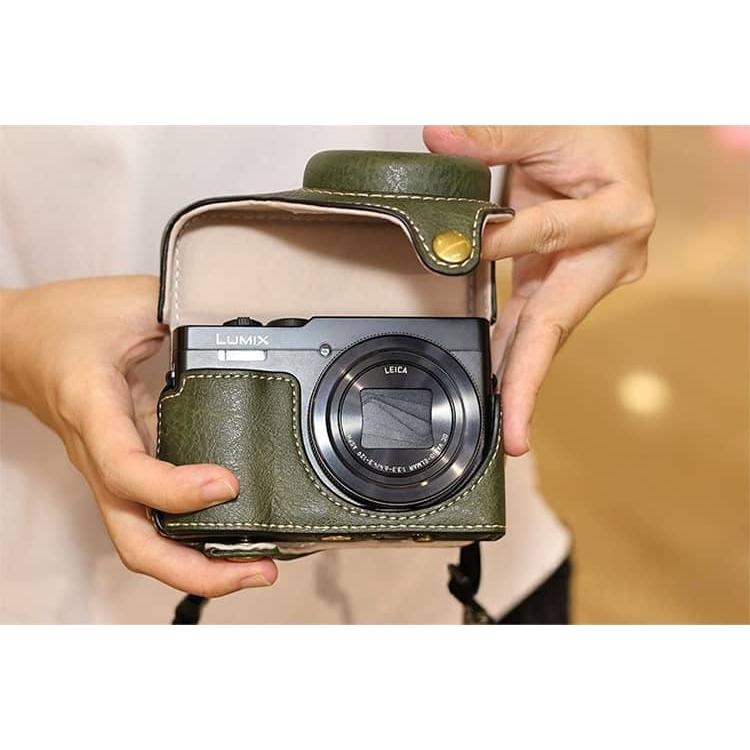 LUMIX DC-TZ99 ケース フィルム付き ZS99 カメラケース Panasonic PU