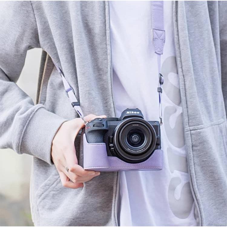 Nikon Zfc 専用 カメラケース PUレザー カメラ ケース 肩掛け レザー