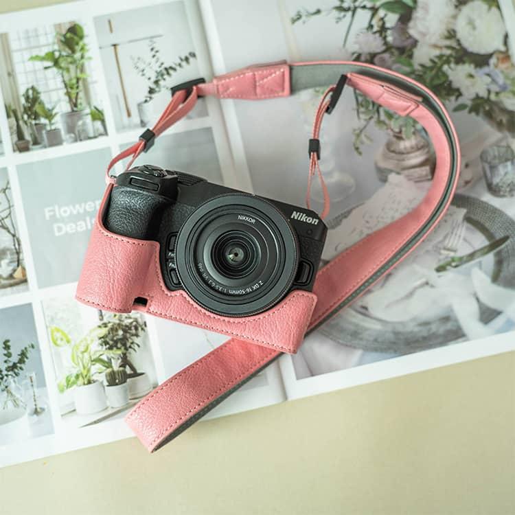 Nikon Zfc 専用 カメラケース PUレザー カメラ ケース 肩掛け レザー