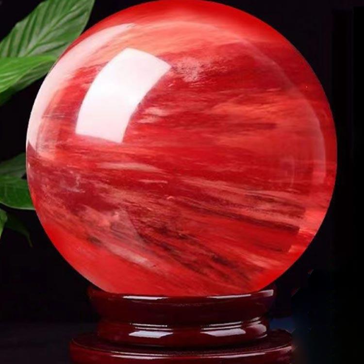 赤水晶玉 Amazon.co.jp: WAHOM 天然赤水晶玉 40-60mm (Size : 50-60mm