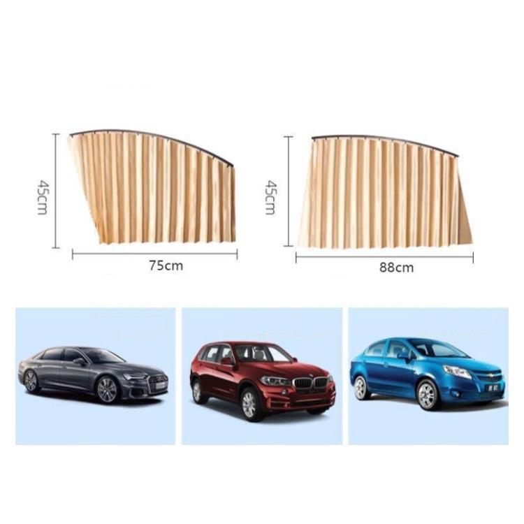 4枚セット 車用カーテン 透けない マグネット式 サテン調 サイドカーテン 車中泊 仮眠 日除け UVカット 目隠し 車中泊 汎用 紫外線対策 暑さ対 |  | 11