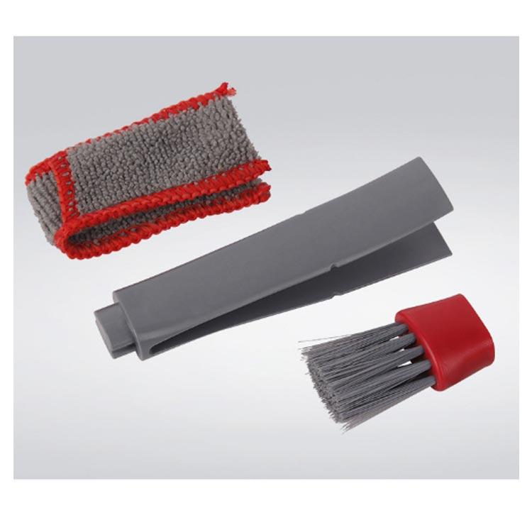 送料無料 車内クリーニング すきまブラシ エアコン掃除 2way 多用途 隙間 ブラシ マイクロファイバー モップ 両端ブラシ キーボードブラシ シャ |  | 18