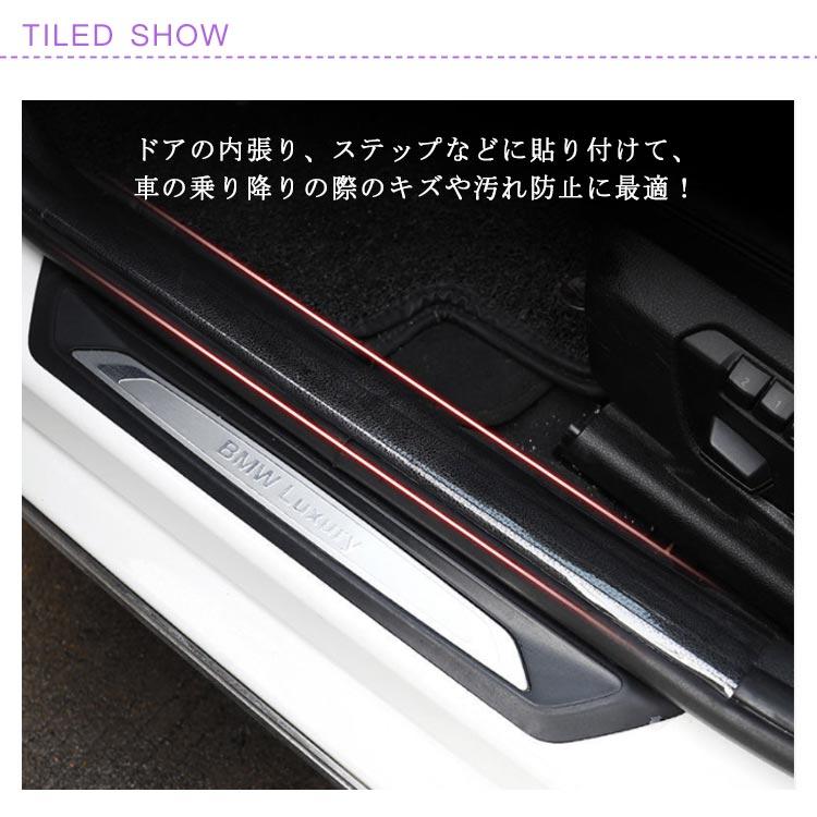 車 保護シート 透明フィルム 内張り スカッフプレート ボディ傷防止 ステップガード サイドミラー ボアボブ 内装 外装 ヤスリクロス 保護シール |  | 07