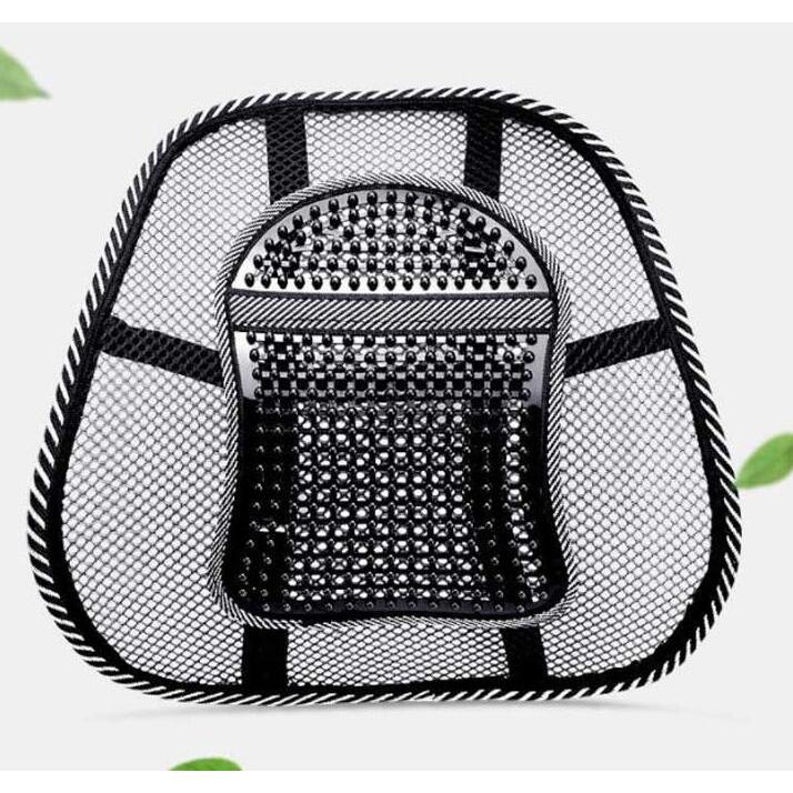 シートクッション メッシュクッション 車載 椅子 チェア 腰当て 腰痛 背もたれクッション ランバーサポート マッサージ 着座改善 オフィス 蒸れない |  | 10