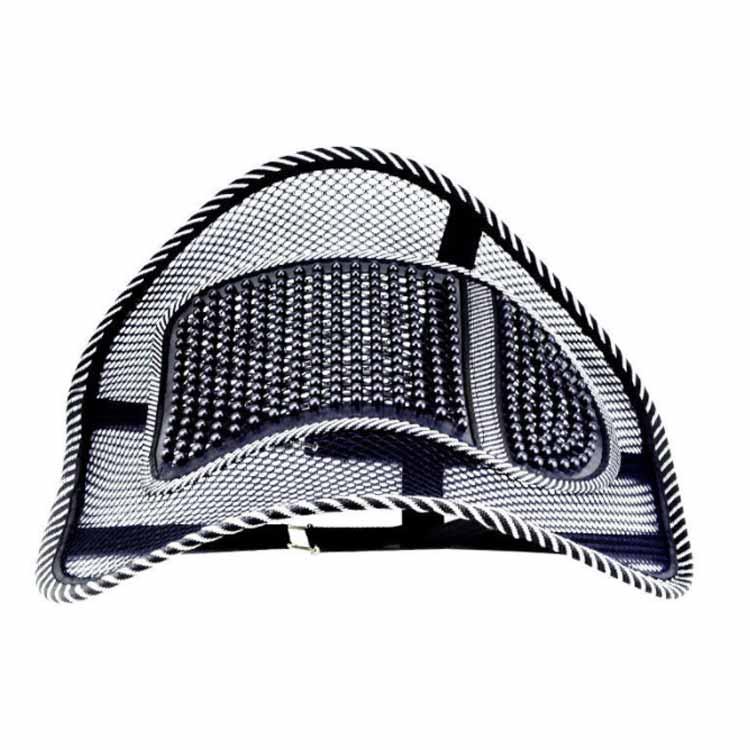 シートクッション メッシュクッション 車載 椅子 チェア 腰当て 腰痛 背もたれクッション ランバーサポート マッサージ 着座改善 オフィス 蒸れない |  | 03