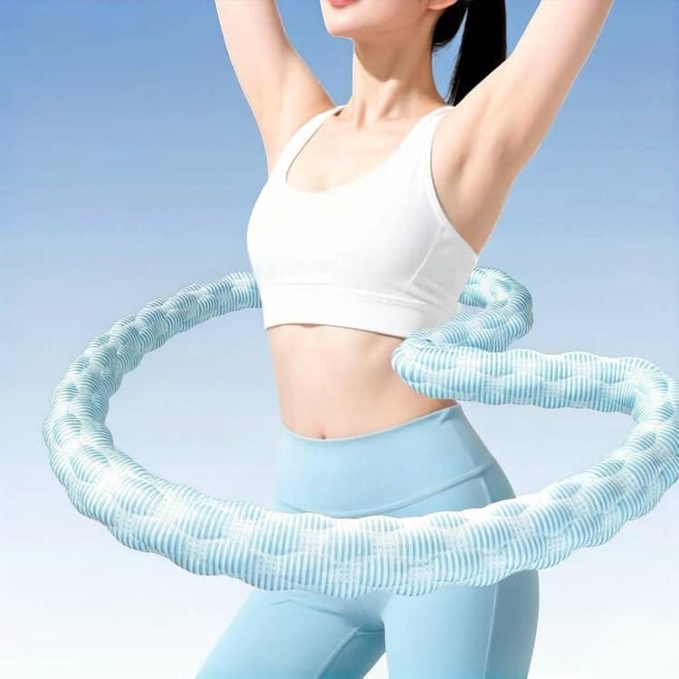 ソフトフラフープ クール ひんやり 夏用 静音 落ちない ウエストを痛み