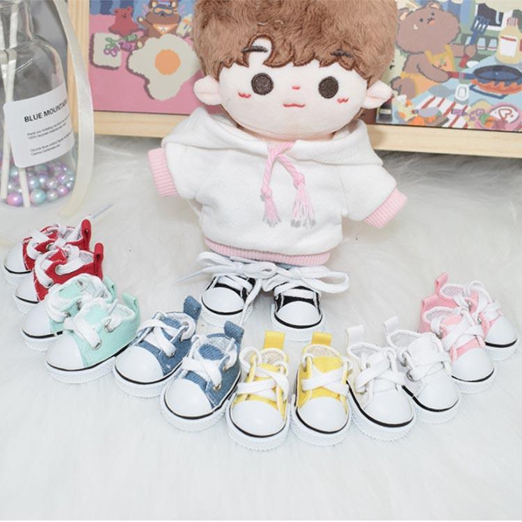 30cm ぬいぐるみ用 靴 スニーカー 15cm 人形服 4.5cmサイズの