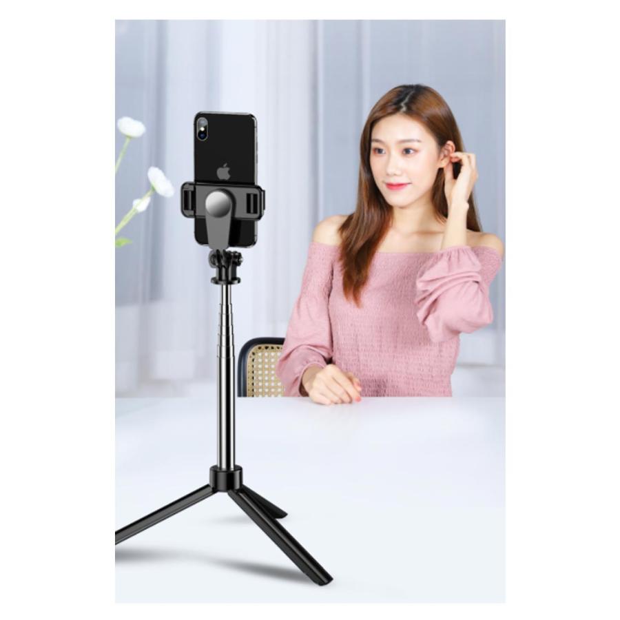 三脚 スマホ三脚 リモコン付き スマホ ホルダー 三脚 /スマホ 在庫あり 長い 軽量 ビデオカメラ 一眼レフカメラ ミニ三脚 さんきゃく スマホ ス |  | 14
