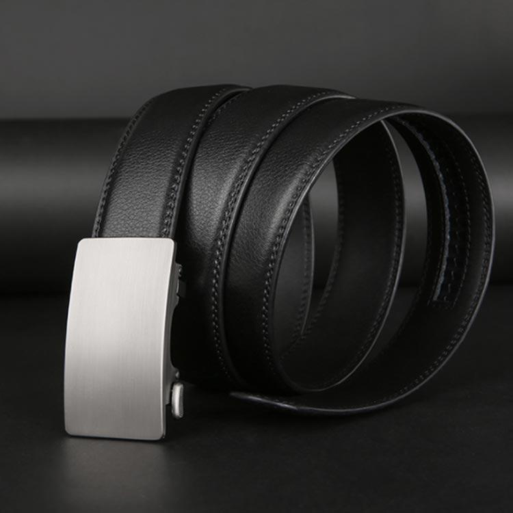 ベルト メンズ カジュアル PUレザー 合成皮革 ビジネス おしゃれ オートロック 無段階 穴なし バックルベルト レザー ベルト バックル ジーンズ |  | 01
