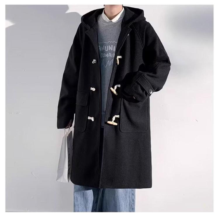 スクールコート 裏起毛 メンズ ダッフルコート 学生服 制服 男子
