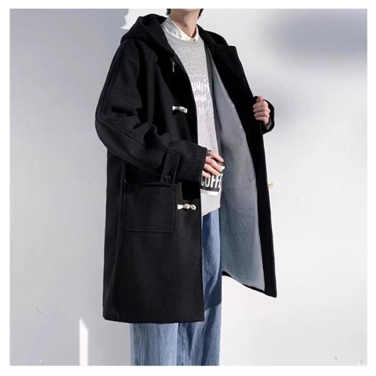 スクールコート 裏起毛 メンズ ダッフルコート 学生服 制服 男子