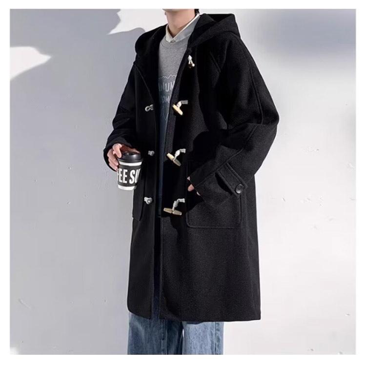スクールコート 裏起毛 メンズ ダッフルコート 学生服 制服 男子 