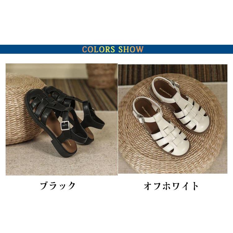 グルカサンダル レディース 編み込みサンダル フラットサンダル