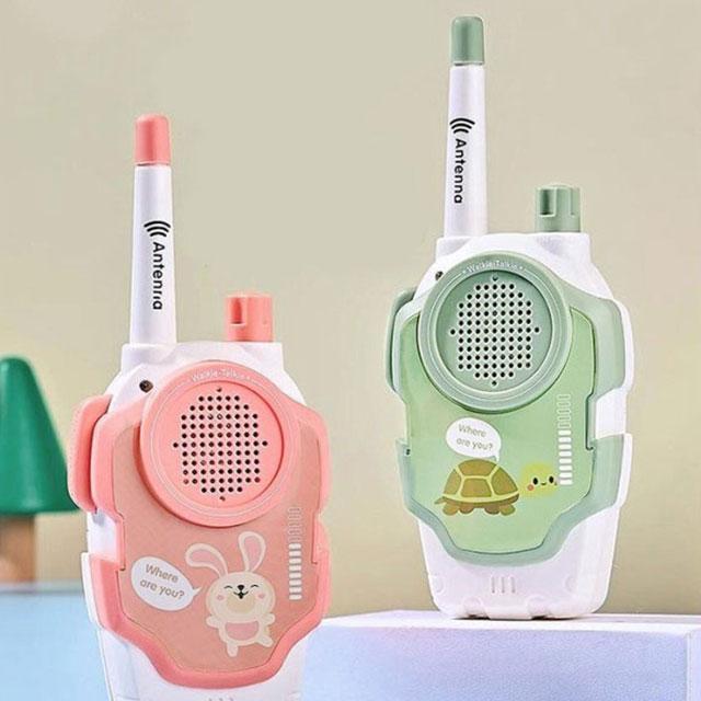 トランシーバー 子供 おもちゃ 2台セット 電池式 500m通話 小学生 知育