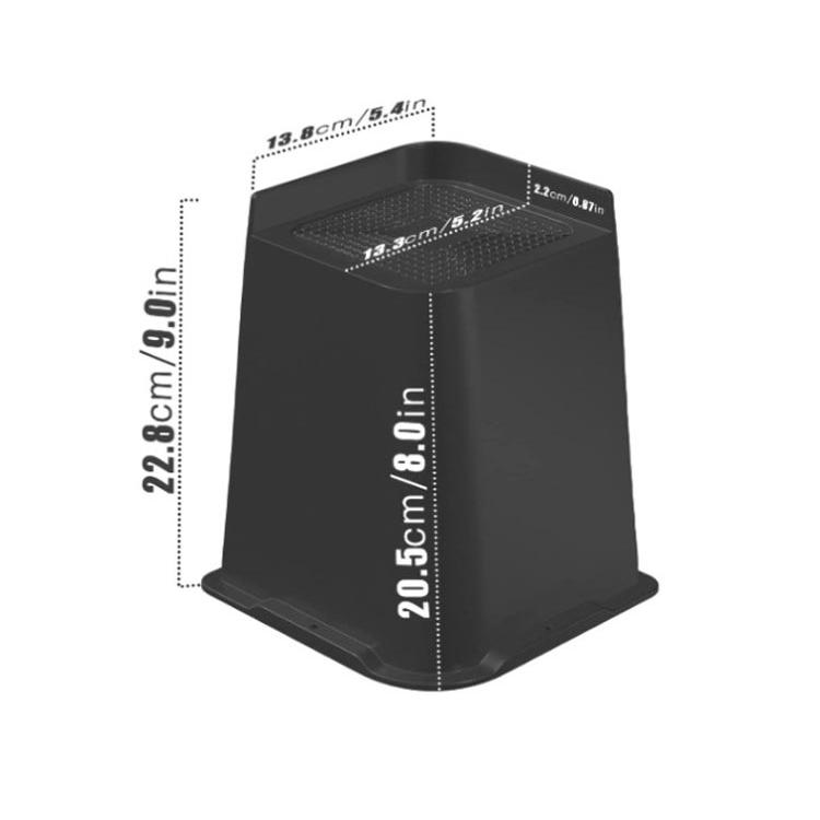 高さ約20cm 4個セット】 高さ調整 継ぎ脚 かさ上げ L型 家具脚 洗濯機