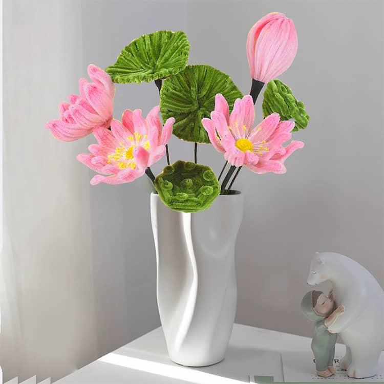 全7種セット 手芸モール 手作りキット モールフラワー 花束 向日葵