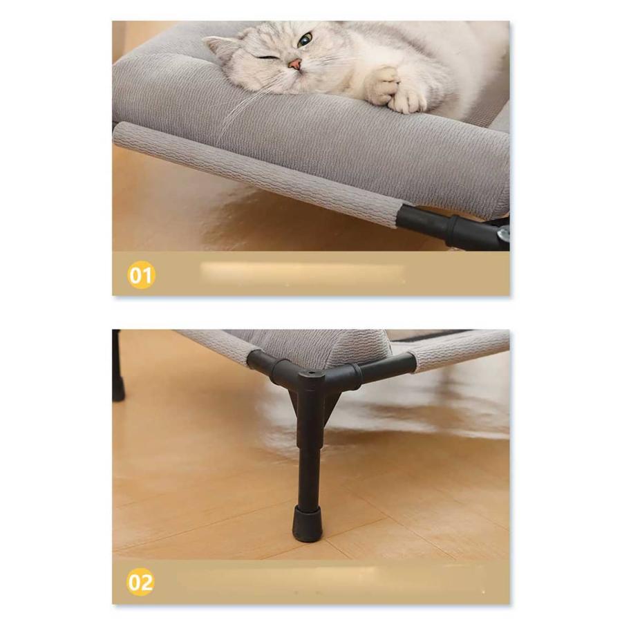 ペットベッド 高床 ドッグコット 犬用 猫用 脚付き ペットコット