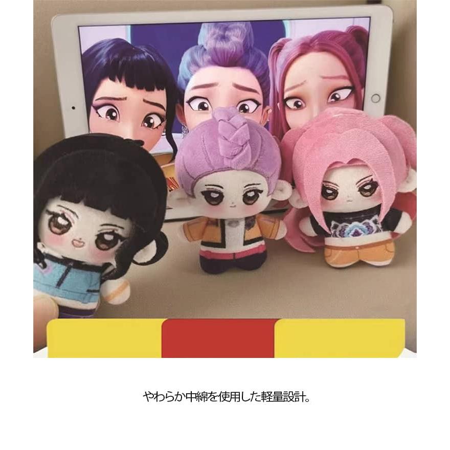 K-POP ガールズ デーモンハンターズ ぬいぐるみ ルミ ミラ ゾーイ 10cm