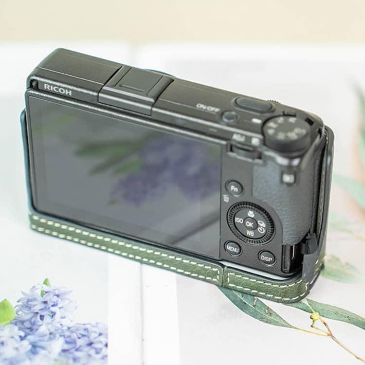 リコー Ricoh GR GRII III IIIx ケース カメラケース PUレザー 本革風