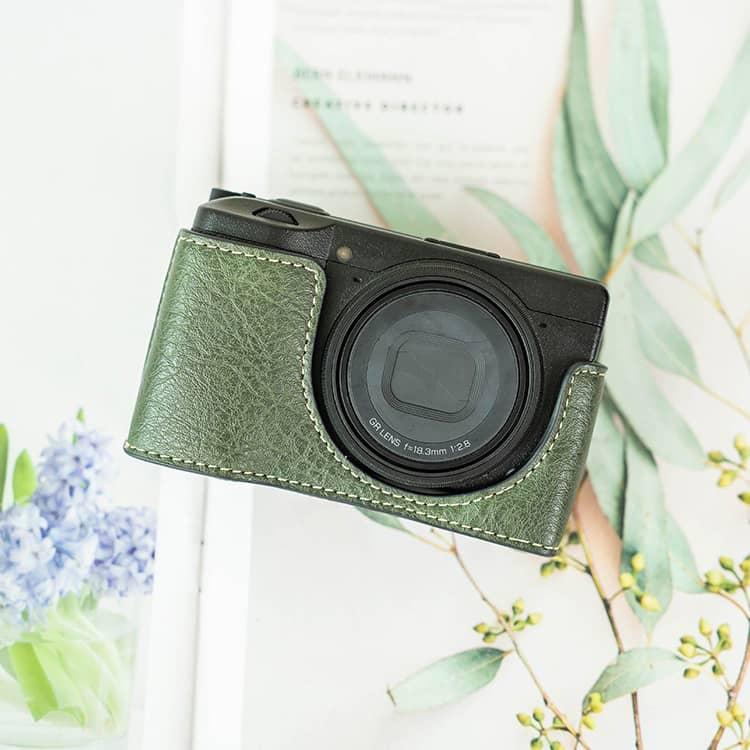 リコー Ricoh GR GRII III IIIx ケース カメラケース PUレザー 本革風