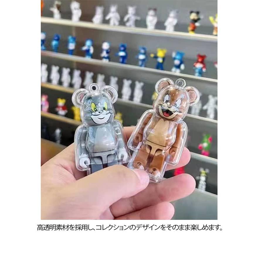 ベアブリック専用ケース 7cm対応 透明 アクリル保護ケース 傷防止