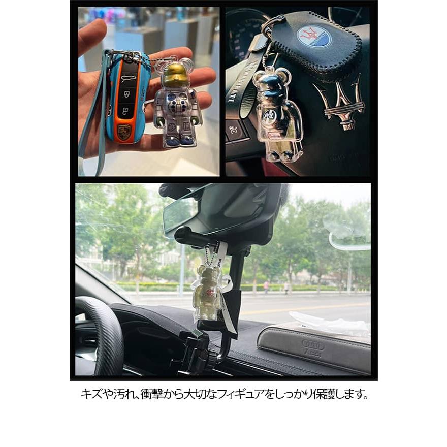 ベアブリック専用ケース 7cm対応 透明 アクリル保護ケース 傷防止