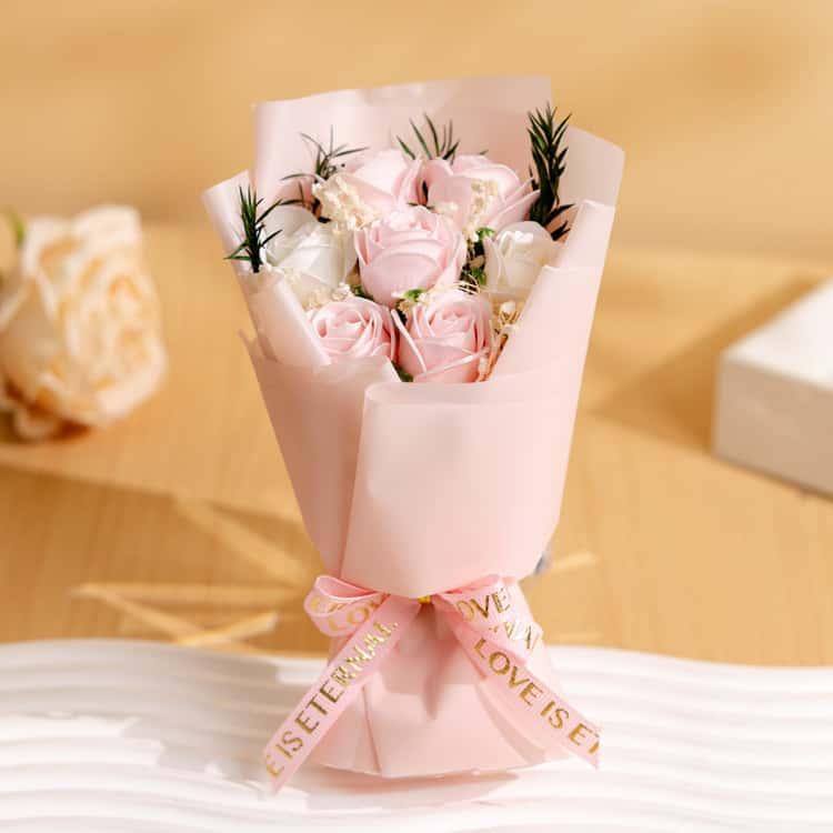 ソープフラワー 花束 誕生日プレゼント 卒業式 卒園式 記念品 プチ