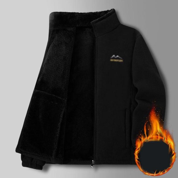 裏起毛あり・なし】 フリースジャケット メンズ ブルゾン アウター