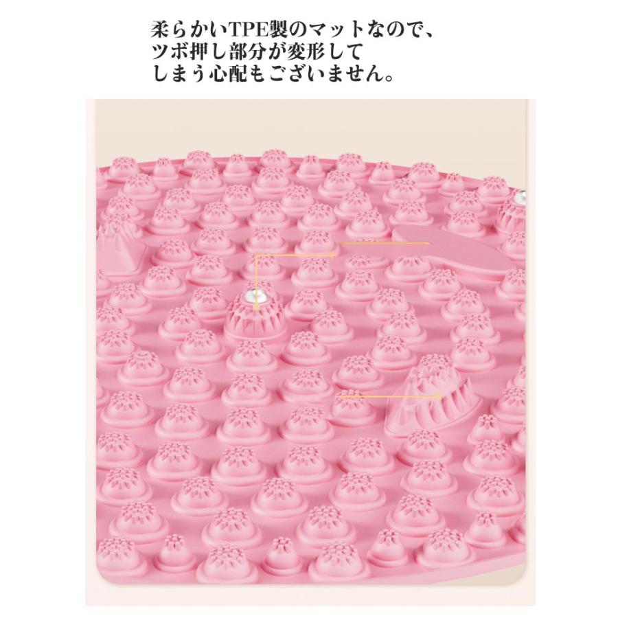 足ツボマット 足ツボ押し マット 足つぼマッサージマット 足つぼマット 足裏マッサージ 刺激 足踏み ツボ押しマット フットマッサージャー 指圧ボード |  | 09