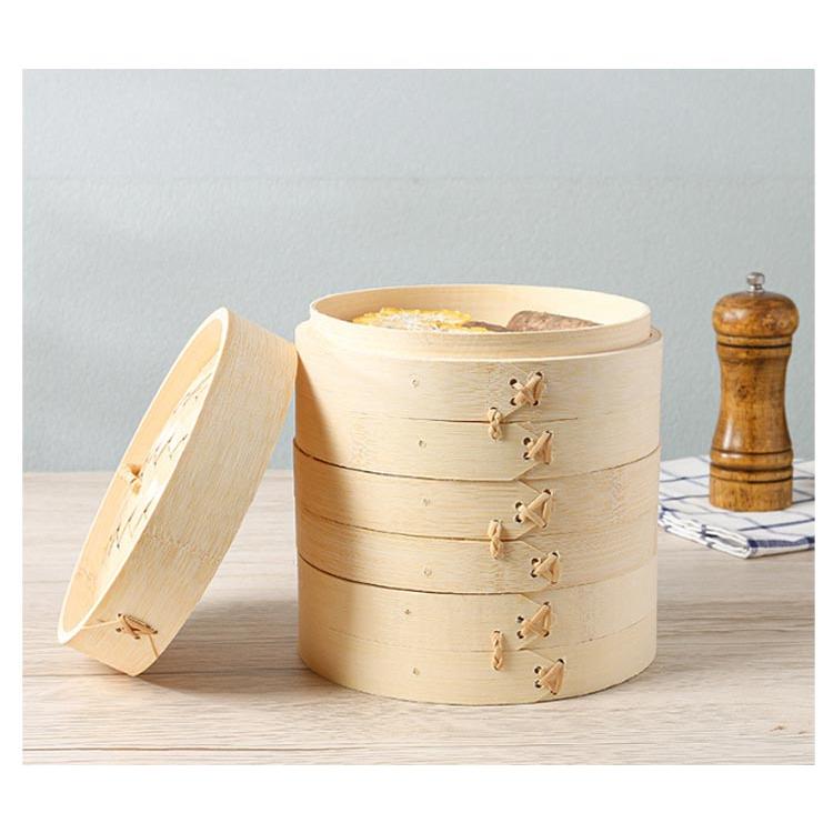 せいろ 竹せいろ 二段 蓋つき 蒸し器 中華せいろ 直径8〜20cm せいろ
