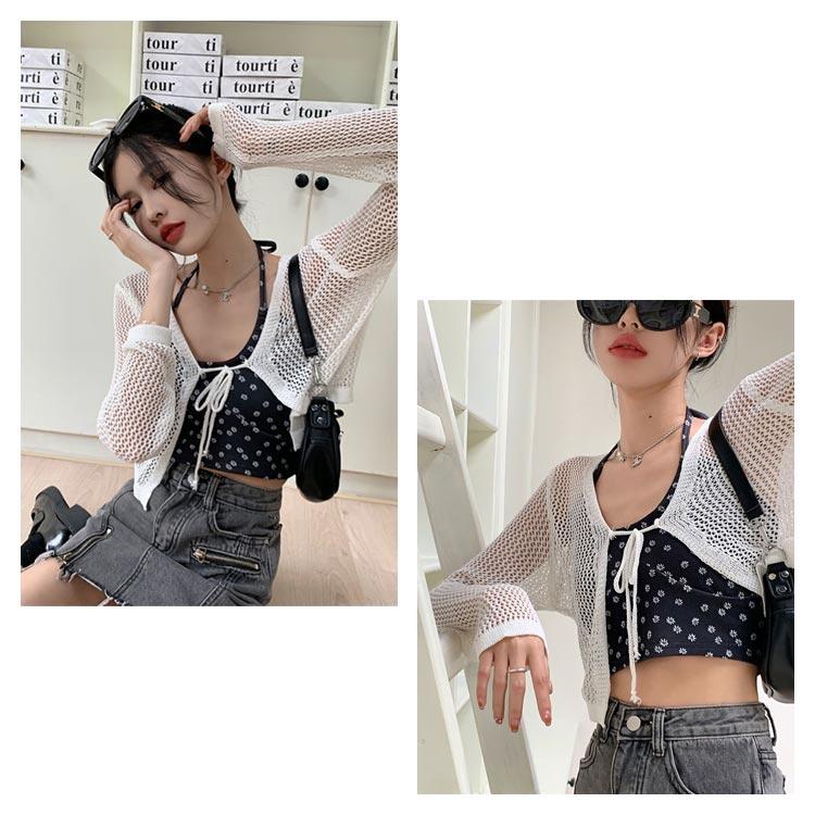 カーディガン サマーカーディガン レディース ショート丈 uvカット 春 夏 透かし編み 体型カバー ボレロ 夏カーディガ ゆったり 薄手 夏用 おし |  | 14