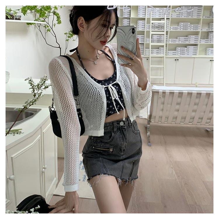 カーディガン サマーカーディガン レディース ショート丈 uvカット 春 夏 透かし編み 体型カバー ボレロ 夏カーディガ ゆったり 薄手 夏用 おし |  | 15