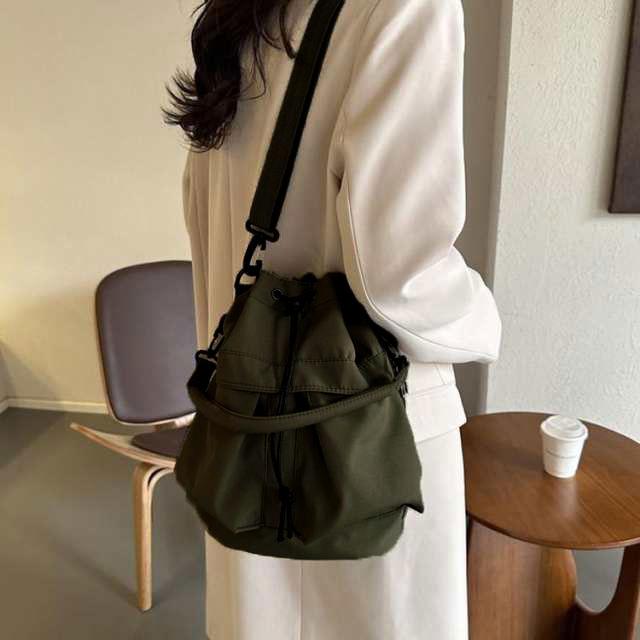 2way 巾着バッグ ハンドバッグ ショルダーバッグ レディース バック
