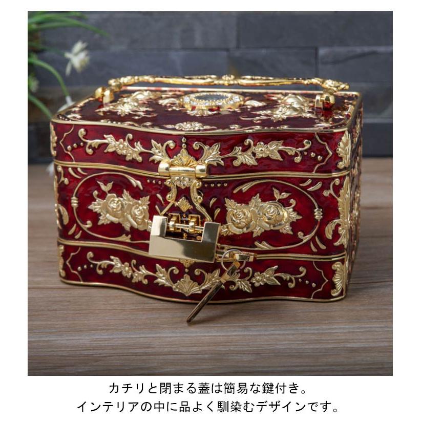 ジュエリーケース ジュエス 螺鈿細工 木製 宝箱 小物入れ 宝石箱 収納