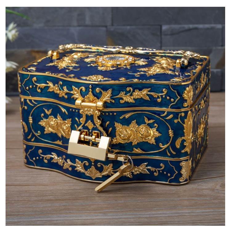 ジュエリーケース ジュエス 螺鈿細工 木製 宝箱 小物入れ 宝石箱 収納